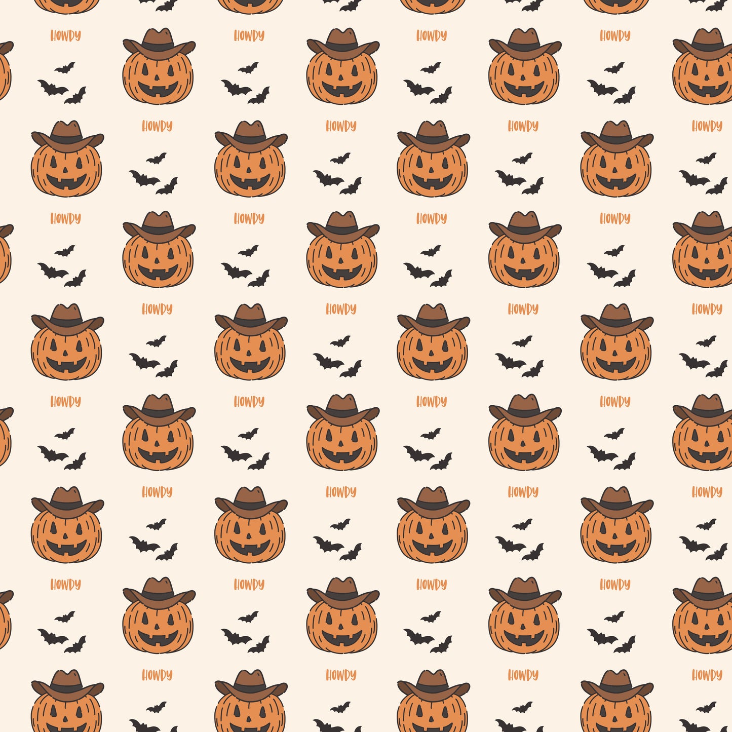 Howdy Pumpkin Blanket 