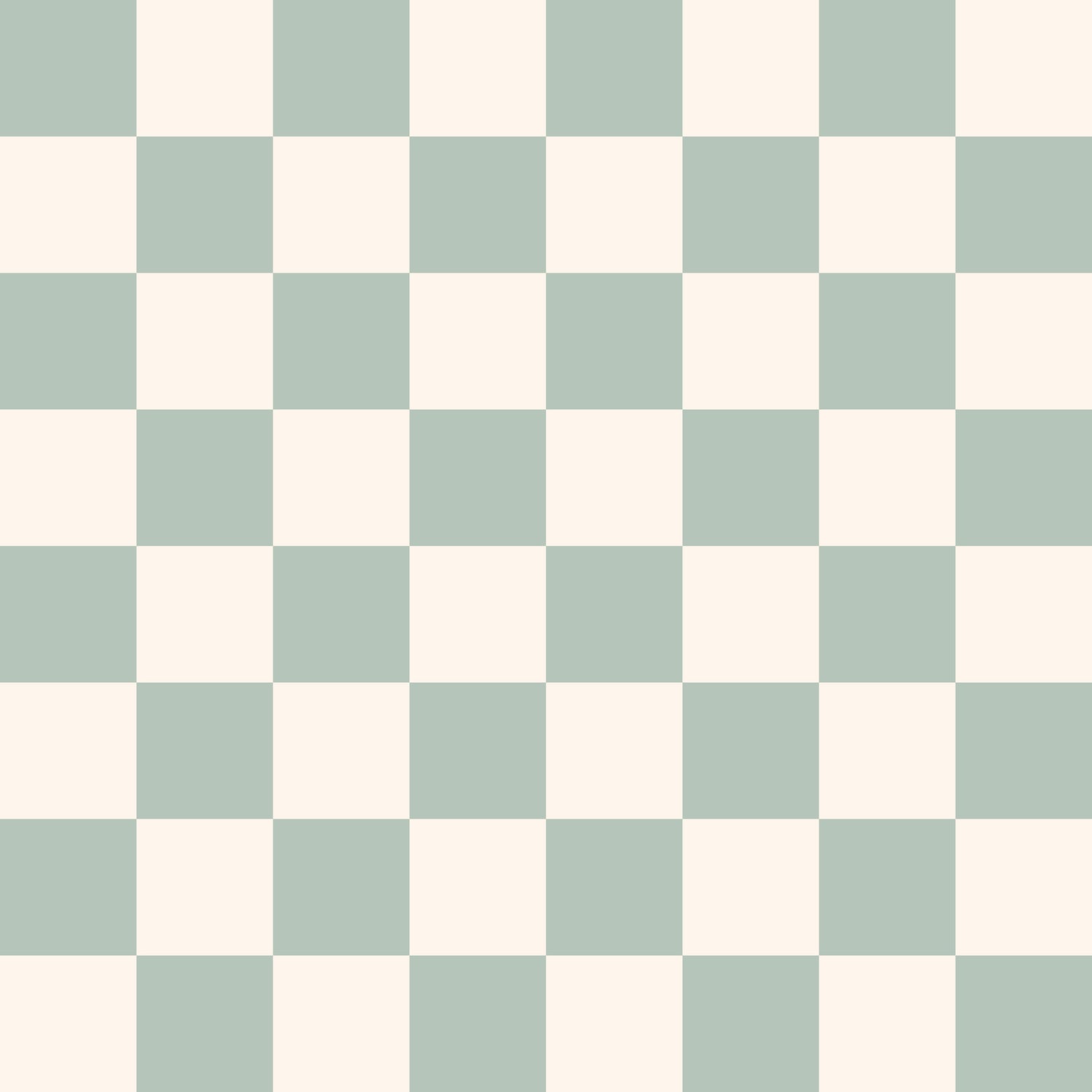 Sage Green Checkered Board Fall Collection