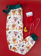 Pooh Christmas: Adults Unisex Pajama PANTS