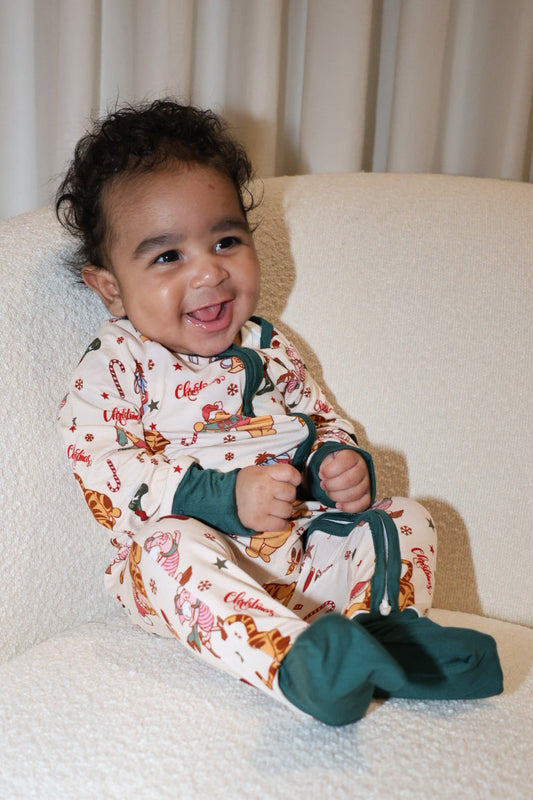 Pooh Christmas Pajama Onesie