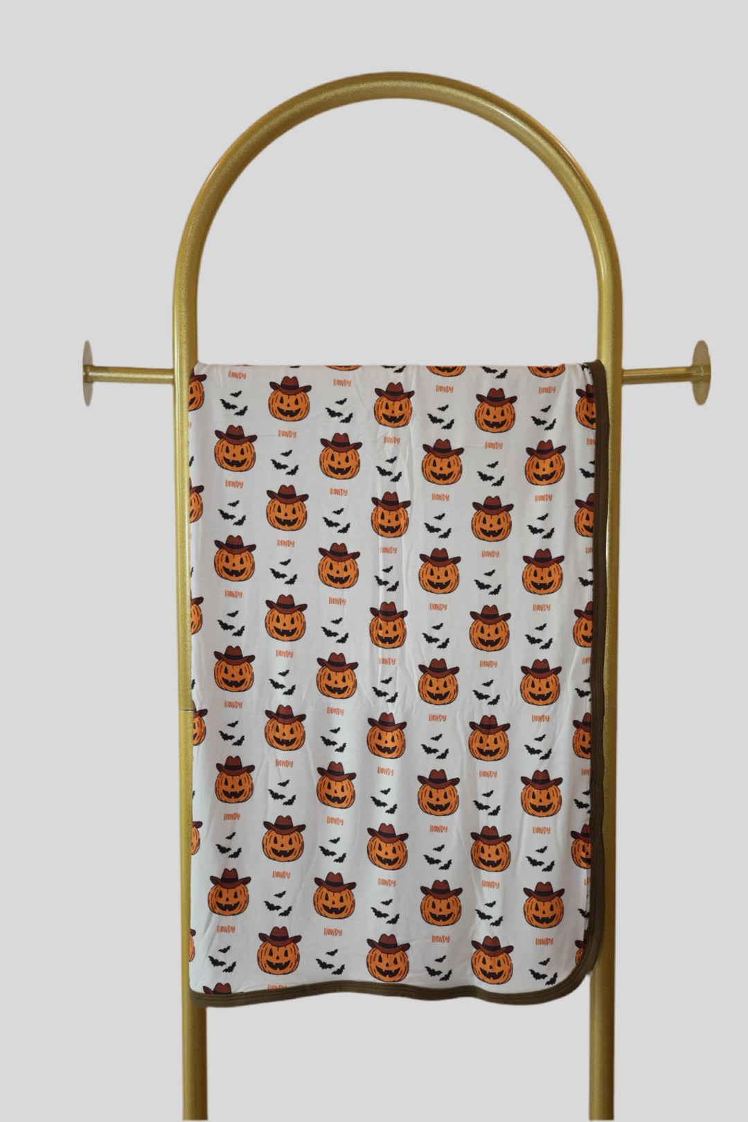 Howdy Pumpkin Blanket ￼