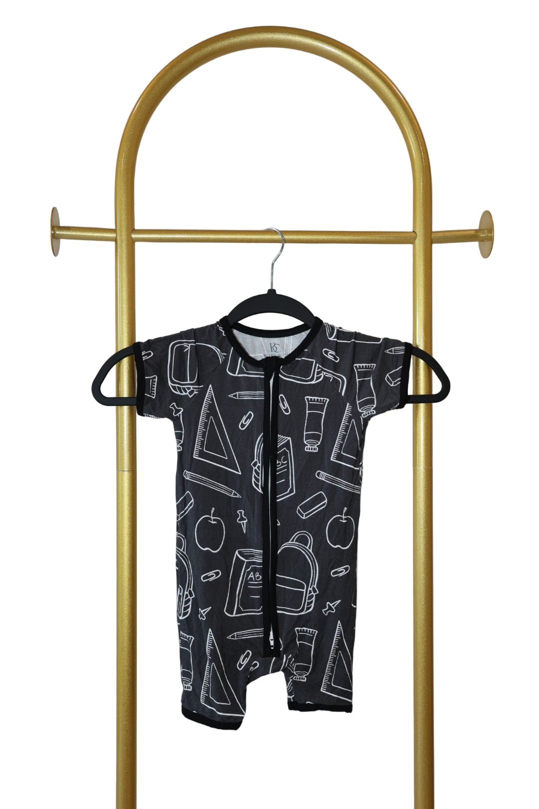 Notebook Nights Zippy Romper | Back to School Collection