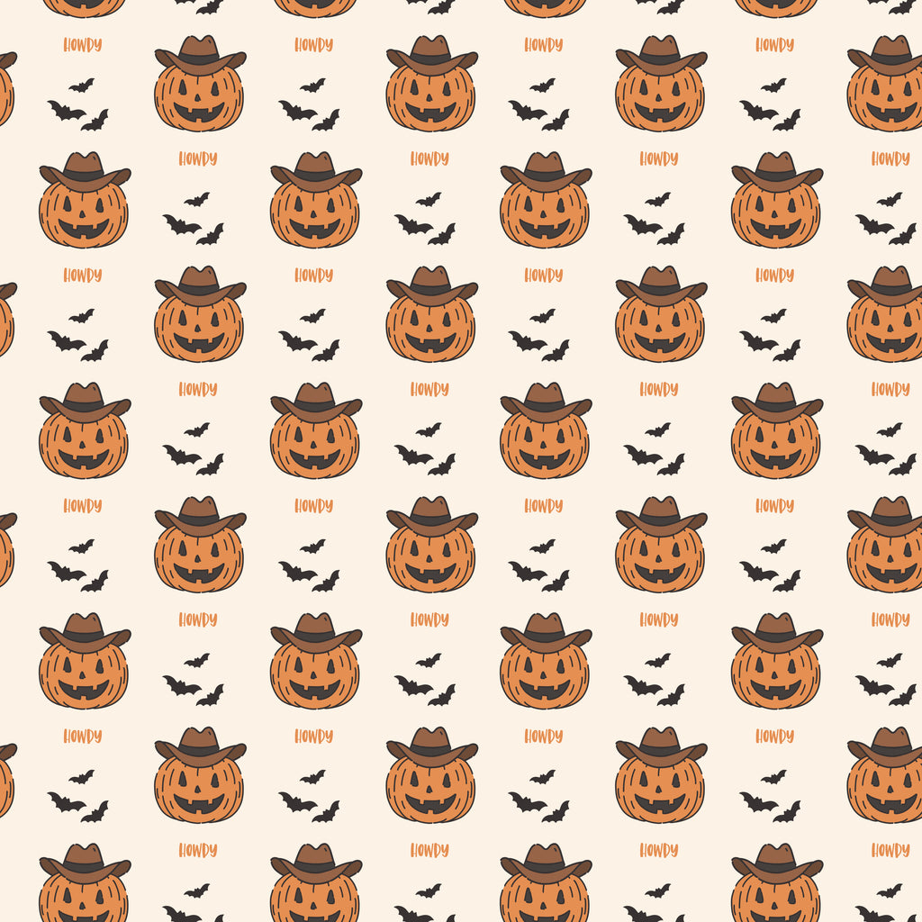 Howdy Pumpkin Blanket ￼