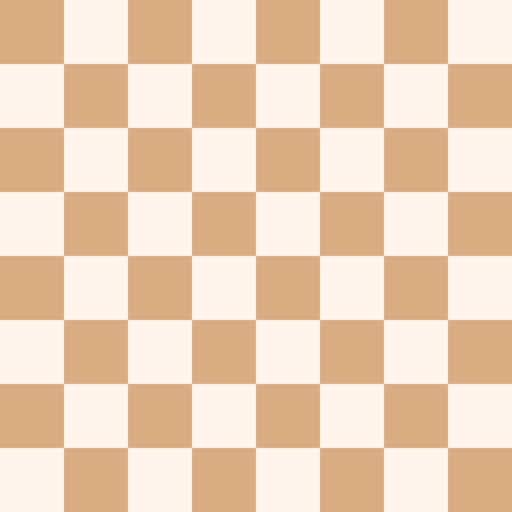 Brown Checkered Board Pajama Set