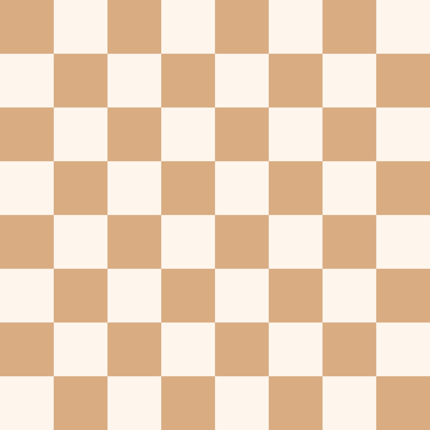 Brown Checkered Board Pajama Set