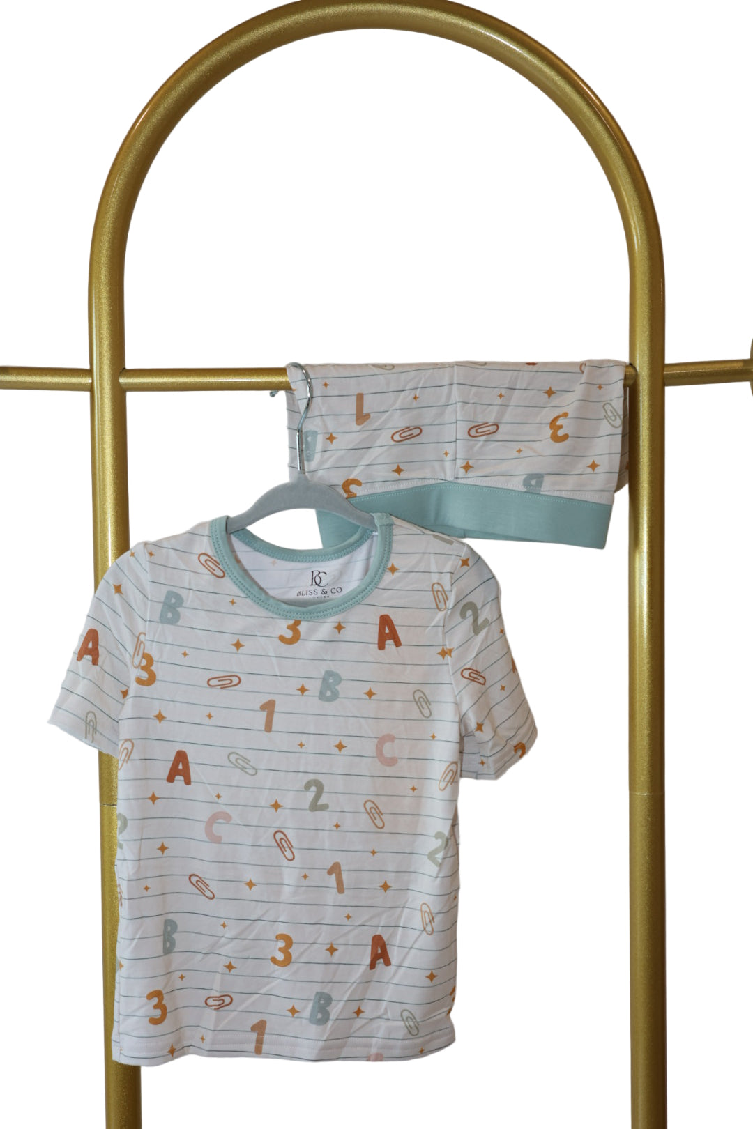 Ready, Set, Learn! 2-Piece Short Pajama Set | Back to School Collection